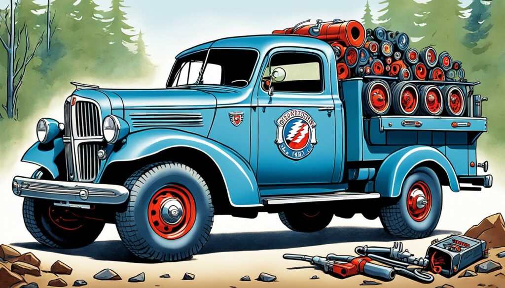 Studebaker M5 do Grateful Dead